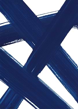 Abstract Brushstrokes No 4