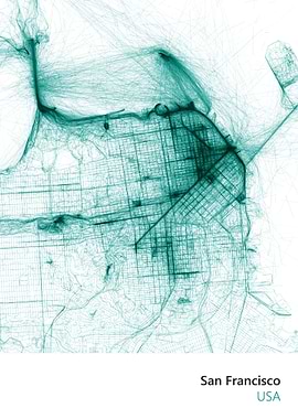 San Francisco City Art Map