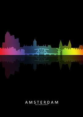Amsterdam Skyline