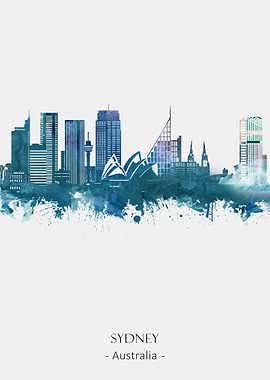 Sydney Australia Skyline