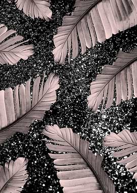 Banana Leaves Glitter 4