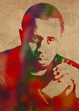 Sean Combs Watercolor