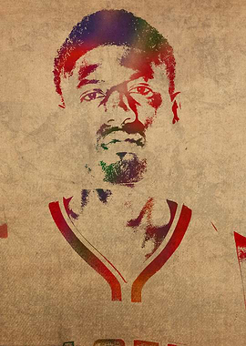 Paul George Watercolor Art