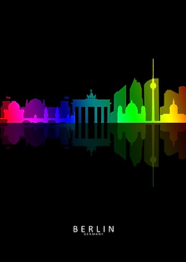 Berlin Germany Skyline