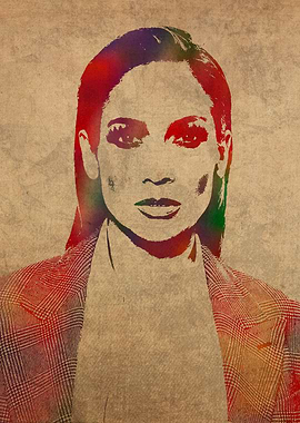 Jennifer Lopez Watercolor