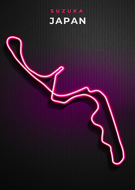 Suzuka Japanese GP Track