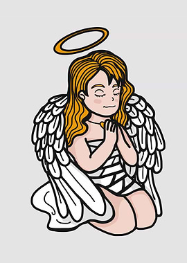 Angel prayer for Christmas