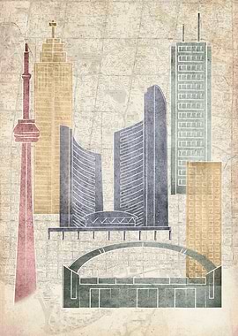 Toronto Buildings and Map