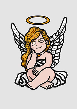 Angel prayer for Christmas