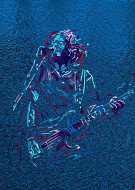 Musician with A Guitar