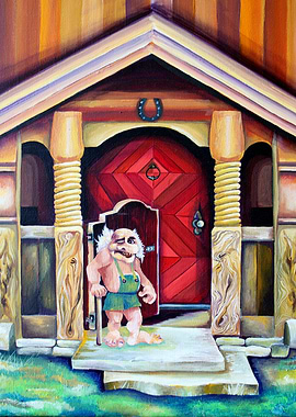 Scandinavian Funny Troll