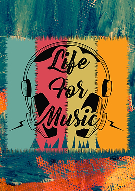 Life For Music Vinatge