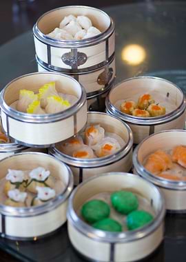 Chinese Dim Sum selection