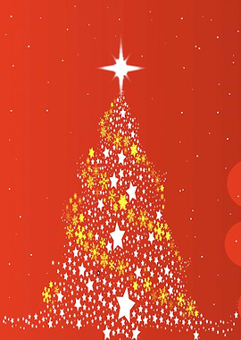 Red Christmas Background