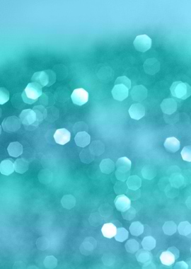 Aqua Blue OCEAN Bokeh 1