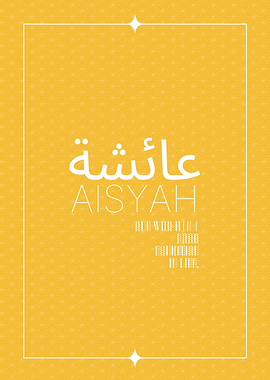A girl named Aisyah