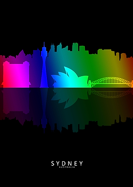 San Francisco USA Skyline