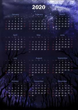 Calendar 2020