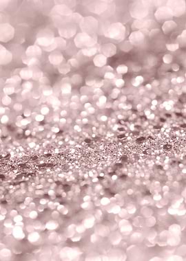 Rose Gold Blush Glitter 1