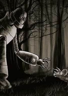 Robot and the Dinosaur