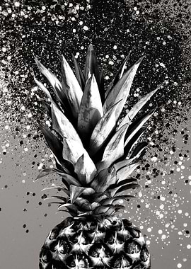 Pineapple Silver Gray 1