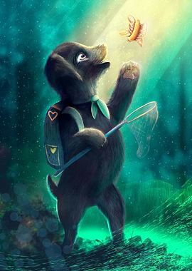 Dog and Sausage Butterfly