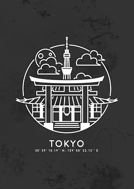 Tokyo Line Art