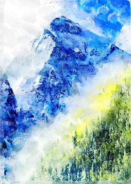 Colorado Mountains Snow