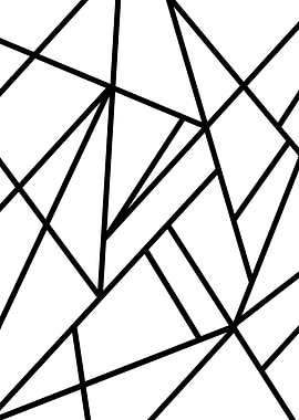 Classic Black White Geo 2
