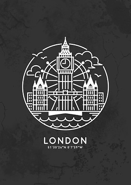 London Line Art