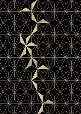 Gold Flower Geo Glam 1