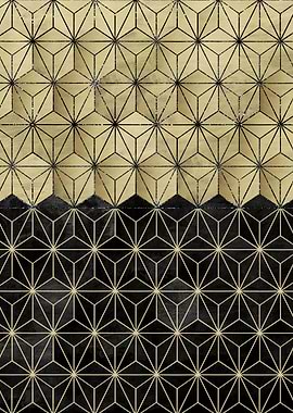 Gold Black Geo Glam 1