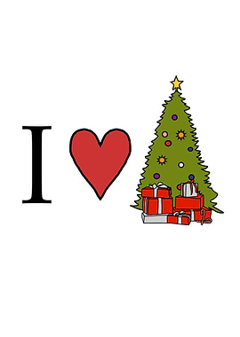 I Heart Christmas Trees