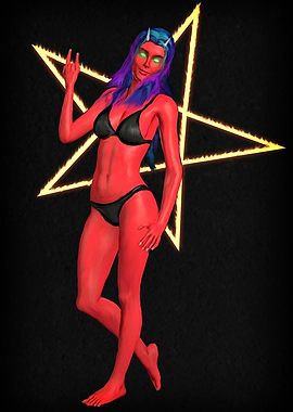 Sexy Devil Woman
