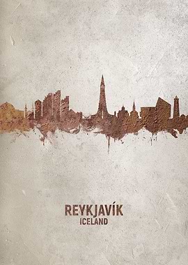 Reykjavik Iceland Skyline