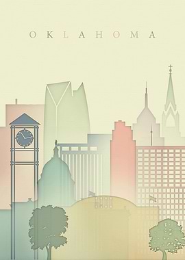 Oklahoma City Skyline