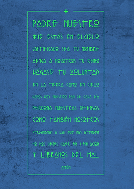 Our Father prayer spanish