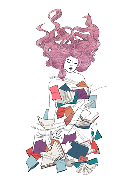 Book Lover Art