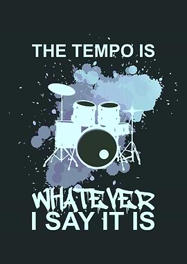 DRUMMER DRUMS FUNNY QUOTE