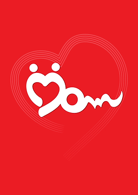 Love You Mom Typography