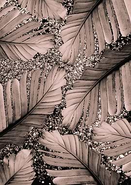 Banana Leaves Glitter 3