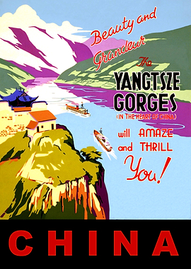 Cruising on Yangtze river