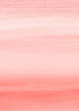 Living Coral Watercolor 1