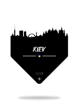 Kiev Ukraine Skyline