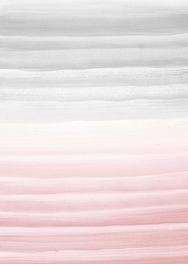 Blush Gray Watercolor 1