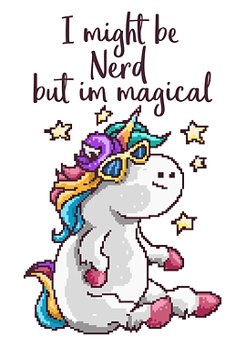 Nerd and Magical Unicorn