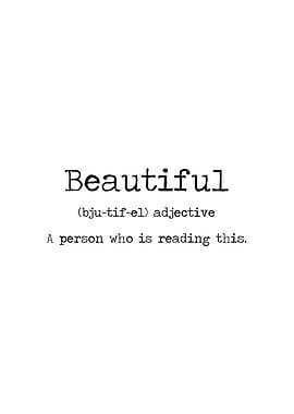 Beautiful definition