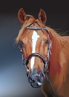 chestnut horse