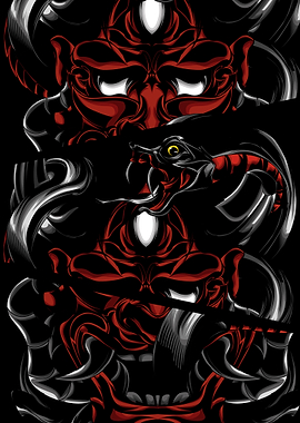 Oni Satan Snake