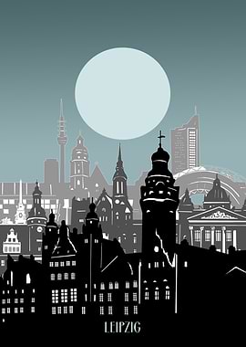 leipzig city minimal